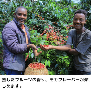 【NEW】エチオピア/イルガチェフェG1ナチュラル-ベリー系の香りと甘さ‐
