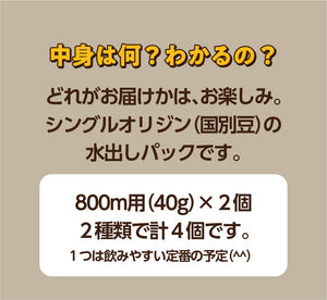 【毎週土曜日 販売】お得な水出しセット/2個入り2種類