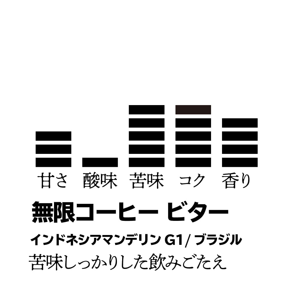 【ティーバッグ】無限コーヒー/ビター