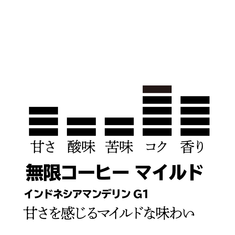 【ティーバッグ】無限コーヒー/マイルド