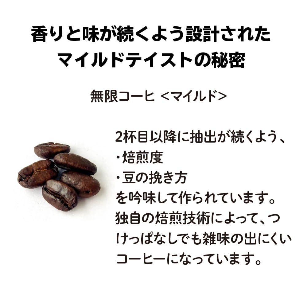 【ティーバッグ】無限コーヒー/マイルド